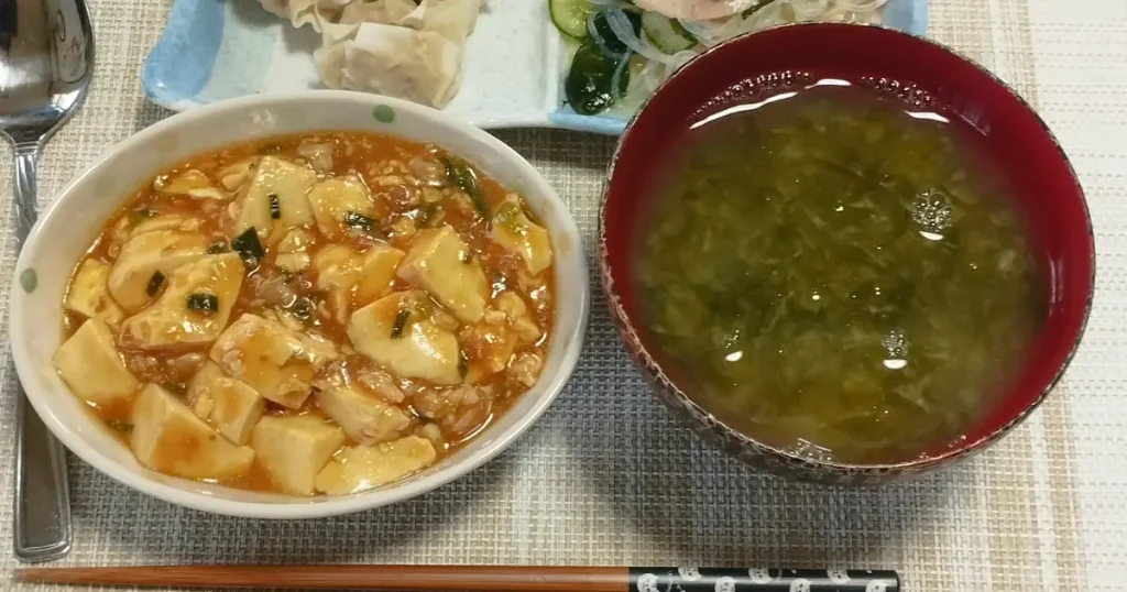 麻婆豆腐を作ってみた